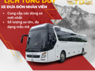 Xe đưa đón nhân viên