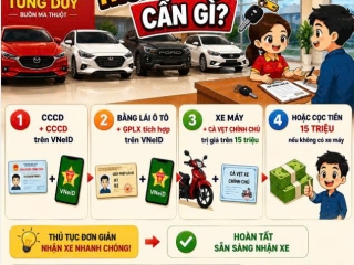 THUÊ XE TỰ LÁI TẠI CÔNG TY DU LỊCH TÙNG DUY CẦN CÓ NHỮNG LOẠI GIẤY TỜ GÌ?