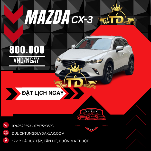 Mazda CX3  (Tự Động)